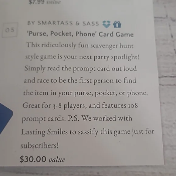 Scavenger hunt card game - Picture 3 of 3